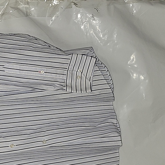 Tommy Bahama Striped Button Down Long Sleeve Dress Shirt M breathable comfort - Picture 3 of 7